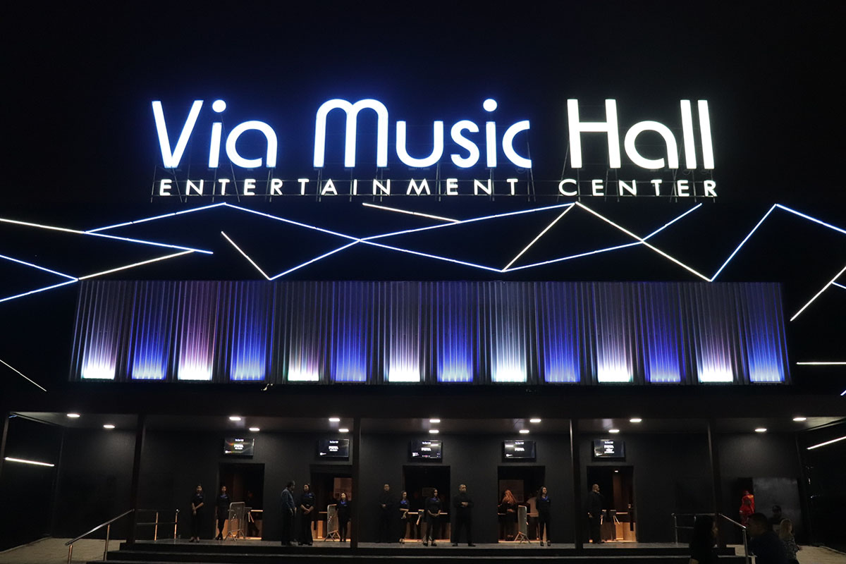 Fachada Via Music Hall